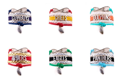 Game Day Fan Bracelets – Choose Your Team