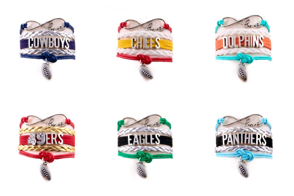 Game Day Fan Bracelets – Choose Your Team