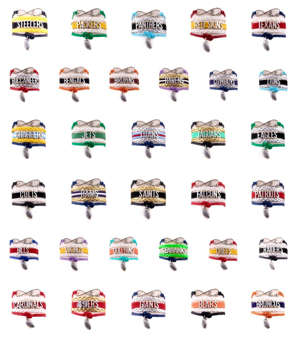 Game Day Fan Bracelets – Choose Your Team