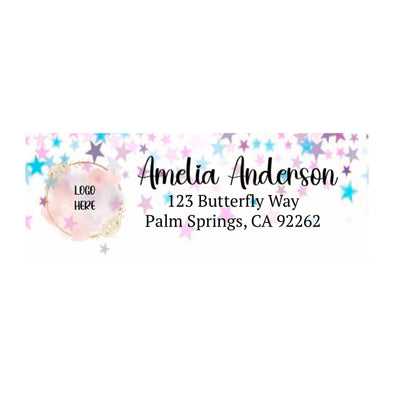 Stary Night Address Labels