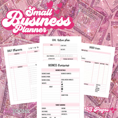 Pink Planner Digital Download