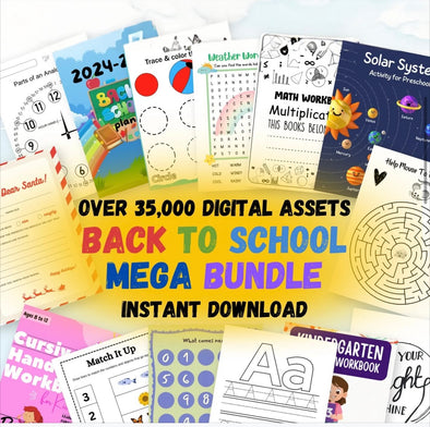 Done for You 35000+ Educational Resources Bundle with MRR/PLR