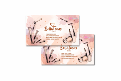 Rosy Glow Business Cards