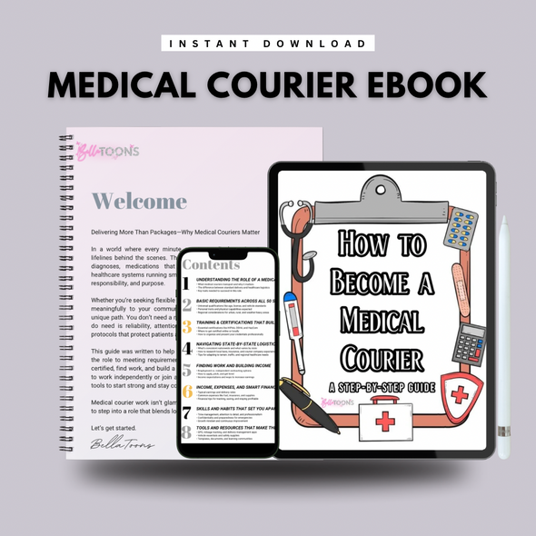 How to Become a Medical Courier: A Step-By-Step Guide