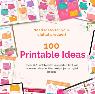 100 Printable Ideas