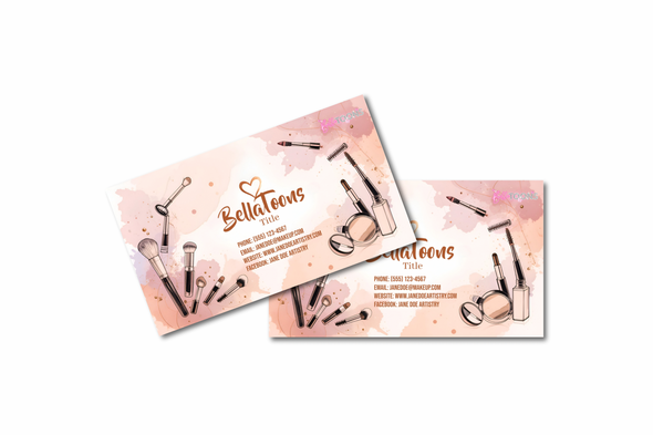 Rosy Glow Business Cards