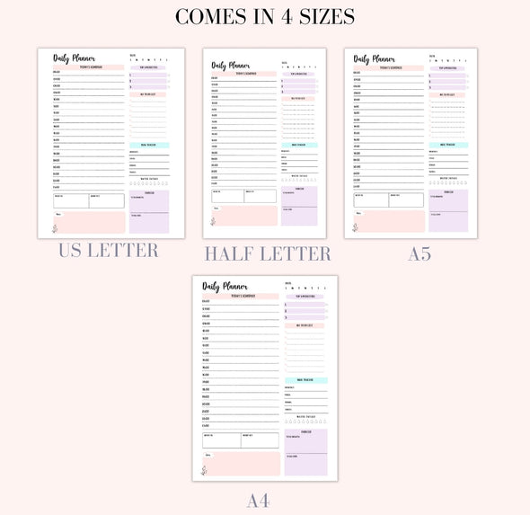 Daily & Weekly Planner Bundle