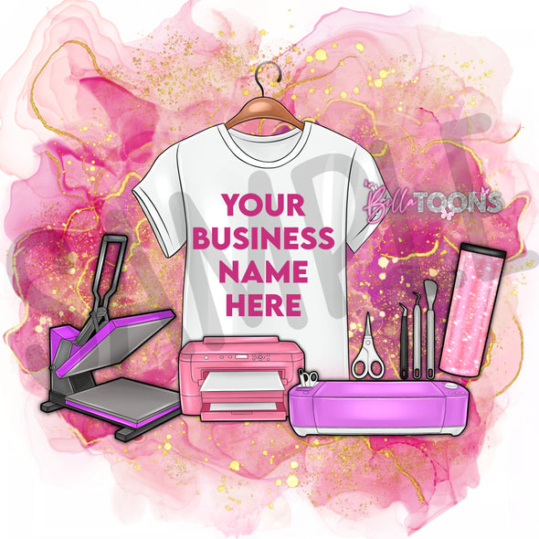 Pink & Purple Dreams Complete Cricut Lover Logo