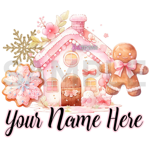 Gingerbread Name Template