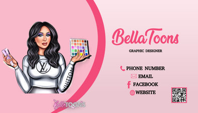 Pink Bliss Business Cards
