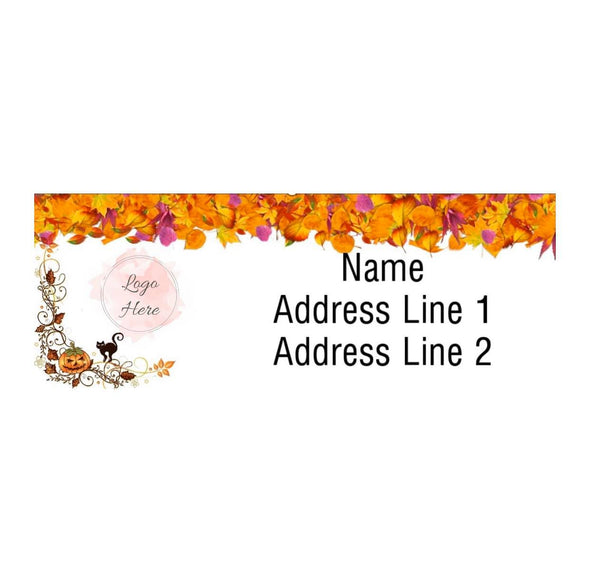 Fall/Halloween Custom Address Labels