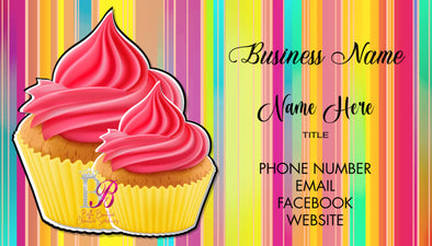 Cupcake Dreams Business Cards