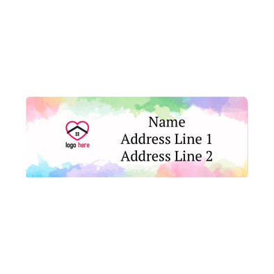 Rainbow Address Labels