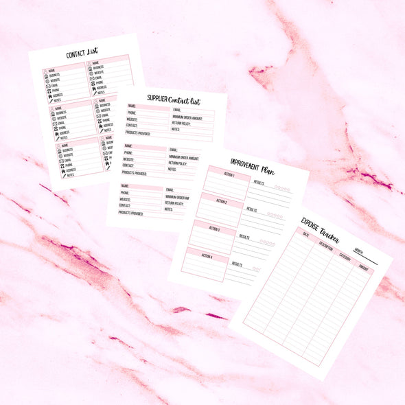 Pink Planner Digital Download