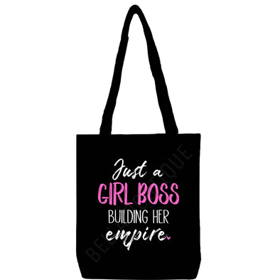 Just a Girl Boss building her Empire Tote Bag