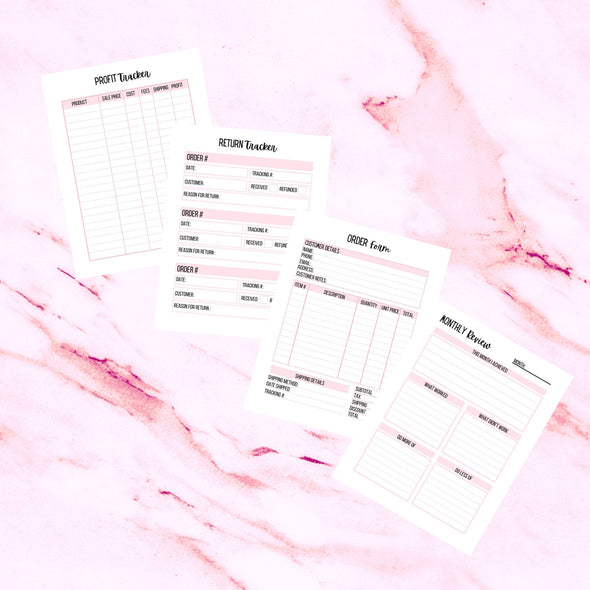 Pink Planner Digital Download
