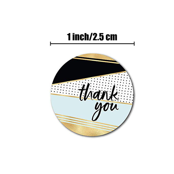 Chic Thank You Stickers